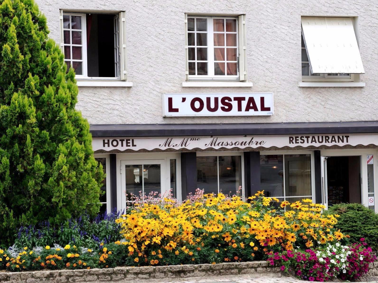 Logis Hotel Restaurant L'Oustal Naves  Kültér fotó